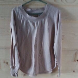 Balance Collection Dusty Rose Long Sleeve Top